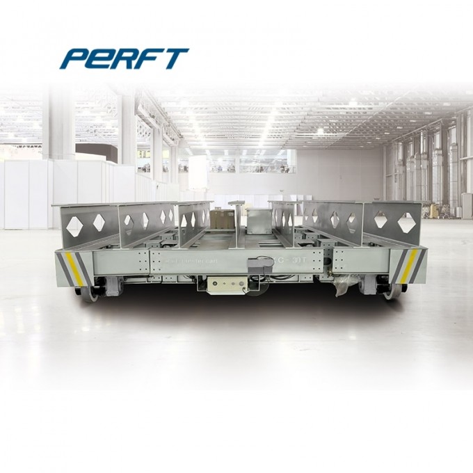 Industry Motorized Transport Vehicle Transfer Cart Rail Transfer Trolley Image1