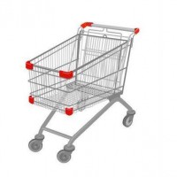 Wholesale American Style Supermarket Shopping Trolley Shopping Cart