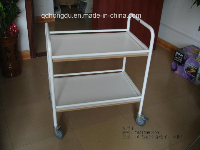 High Quality Two-Layer Service Trolley Cart (Low price) Image1