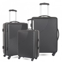 2018 New ABS PC Travel Luggage Trolley with Small Order Accepted