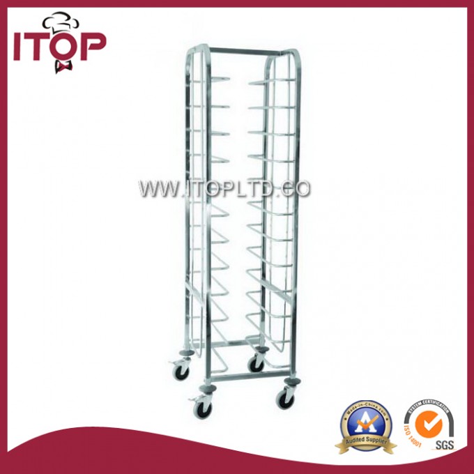 Japanese-Style Stainless Steel Layer Cart Trolley (A1058) Image1