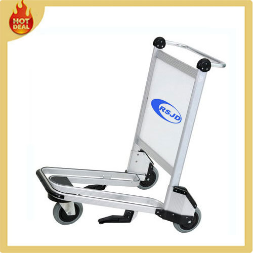 Hand Brake Airport Passenger Baggage Cart Trolley Image1