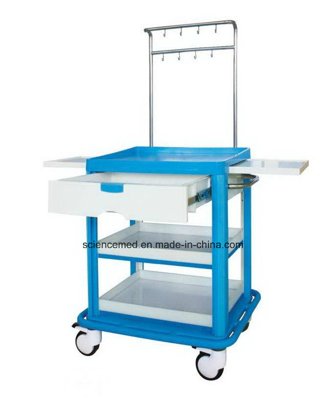 2 Layer Medical Treatment Trolley (SC-HF18) Image1