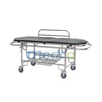 Hospital Patient Transfer Cart Emergency Trolley with Wheel