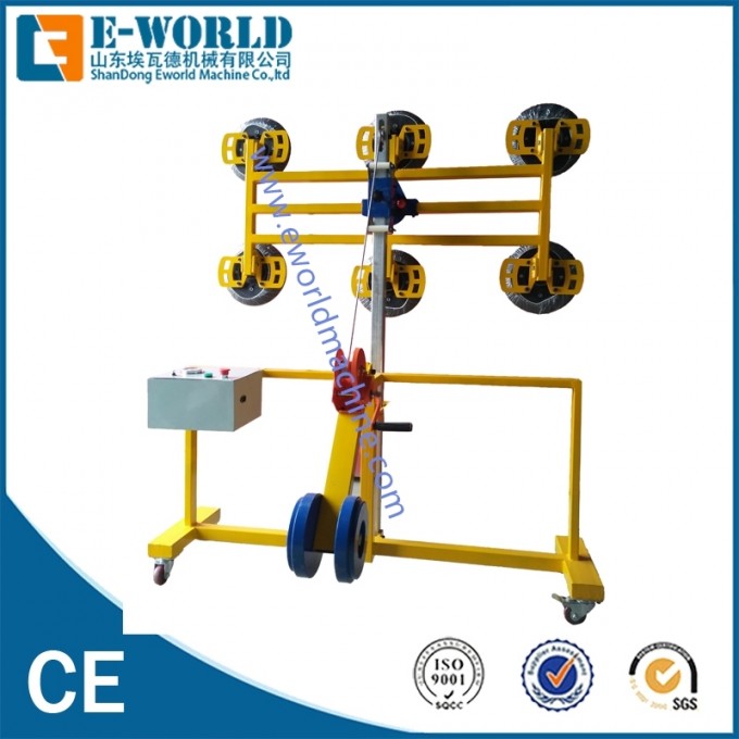 Vacuum Glass Lifter Trolley Image1