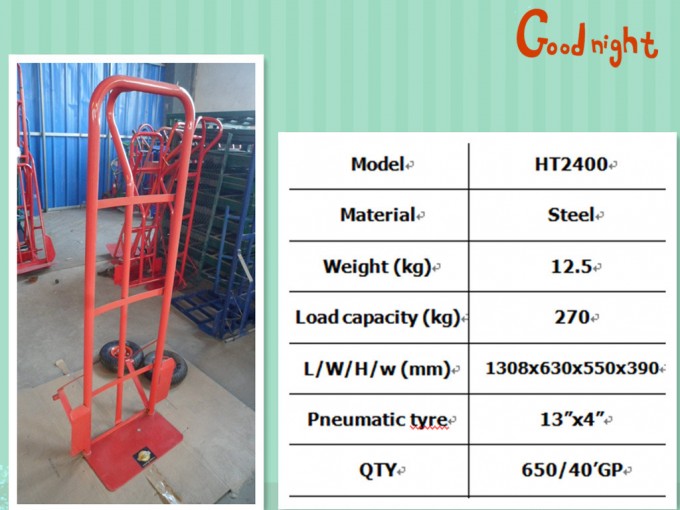 Competitive Price Metal Hand Trolley Image1