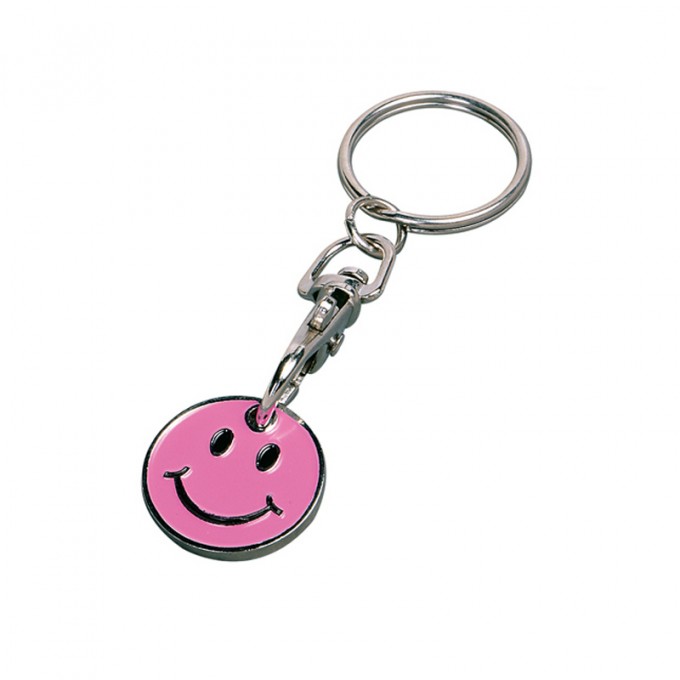 Iron Stamped Trolley Coin with Soft Enamel Image1