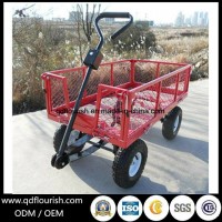 Steel Mesh Tool Cart Trolley Tc1840A for Garden Tool