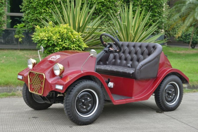 Utility 4-Wheel Two Seater Housekeeping Garden Cart Image1