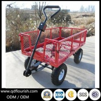 Steel Mesh Tool Cart Tc1840A for Garden Tool Trolley