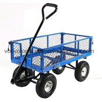 Eco-Friendly Utility Mesh Folding Hand Pushing Garden Cart