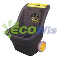 90L Portable Garden Yard Wheelbarrow Cart (HT5466)