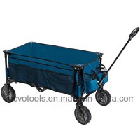 Timber Ridge Folding Camping Wagon, Garden Cart, Collapsible, Blue