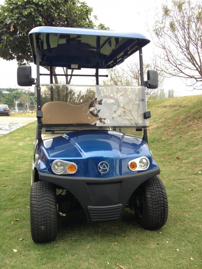 Wholesale AC Controller 2 Seater Electric Golf Cart with Storage Box Image1