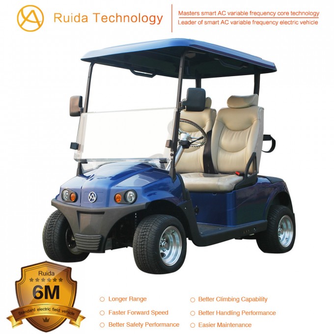 2 Seater High Quality Battery Power Electric Golf Course Golf Cart Image1