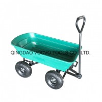 Easy to Transport Tc2145 Garden Folding Dump Wagon Cart