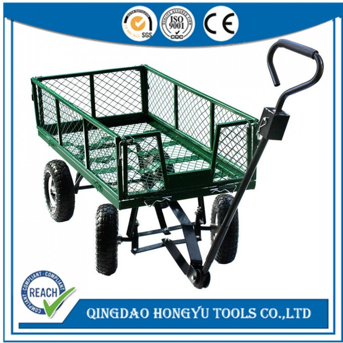 High Quality Steel Mesh Utility Tool Cart/Garden Cart (TC1840) Image1