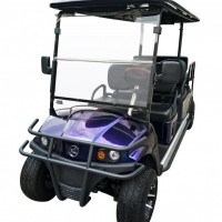 Customized Design 4+2 Seater High Performance Golf Cart with Oil Electricity Hybrid Technology