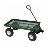 High Quality Folding Platform Garden Mesh Wagon Cart