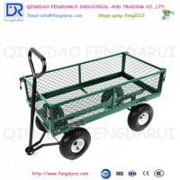 Tc1840-1 Green Garden Cart with Four Wheels