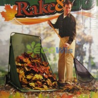 Folding Lawn Garden Leaf Gathering Cart