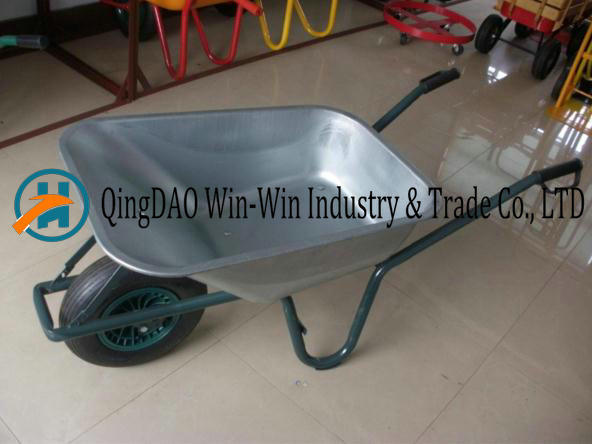 Hand Truck with One Wheel Tool for Garden Barrow Wb6414 Image1