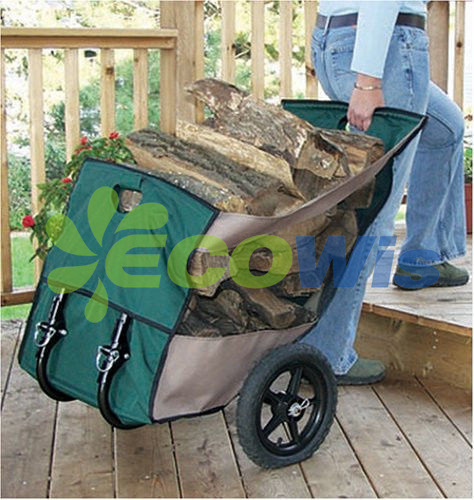 Folding Lawn Garden Yard Rolling Cart Utility (HT5432) Image1