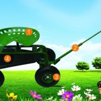 Garden Work Seat/ Garden Cart (GC1852-YT)