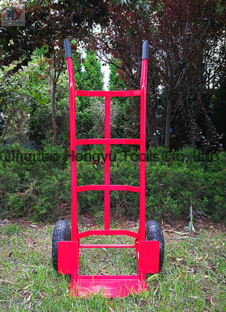 Heavy Duty Garden Metal Two Wheel Hand Trolley Image1
