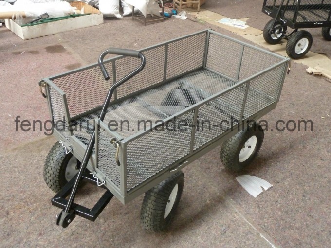 Heavy Duty Steel Mesh Garden Cart (TC4205C) Image1