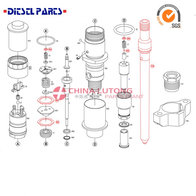 Diesel Fuel Injectors 2830957 Image3