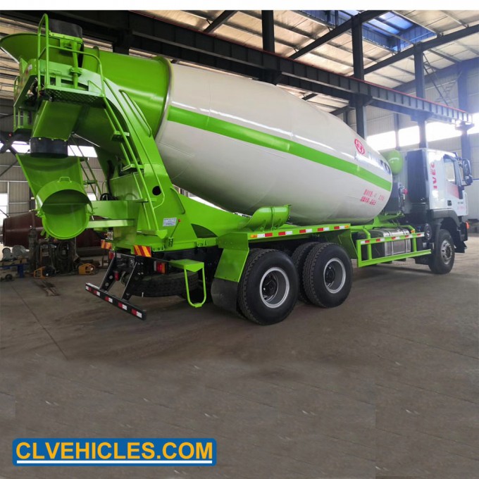 Iveco Heavy Duty 14cbm Self Loading Cement Concrete Mixer Truck Image1