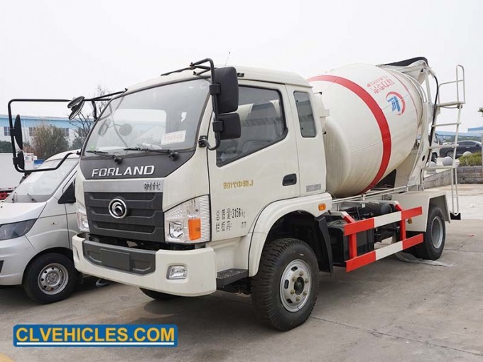 Foton 5 Cbm Sunny Pump Concrete Mixer Roller Truck Image1