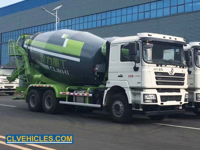 Shacman 10 Cbm Diesel Engine Concrete Mixer Truck Image1