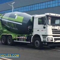 Shacman 10 Cbm Diesel Engine Concrete Mixer Truck