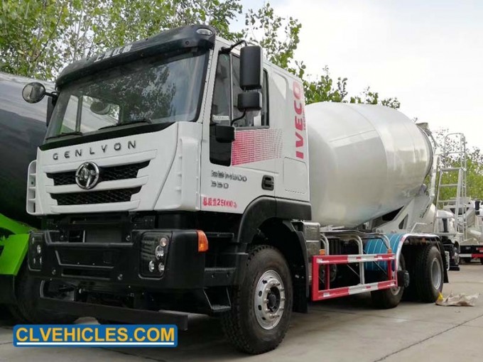 Iveco 10 Cbm Drum Concrete Mixer Cement Transmit Vehicle Image1
