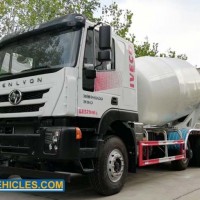 Iveco 10 Cbm Drum Concrete Mixer Cement Transmit Vehicle