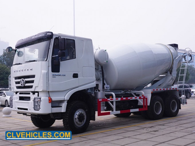 Iveco Hongyan 6*6 All-Wheel Drive Awd 9cbm Concrete Mixer Truck Image1