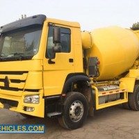 HOWO 4X2 LHD 266HP 6cbm Concrete Mixer Truck