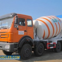 Beiben 14 Cbm Heavy Duty Concrete Mixer Cement Mixer Truck