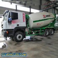 Manufacturer 12cbm Self Loading Construction Vehicle Concrete Mixer Truck