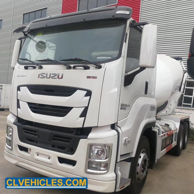 Isuzu 10wheels Cement Concrete Mixer Truck for Sale Image1