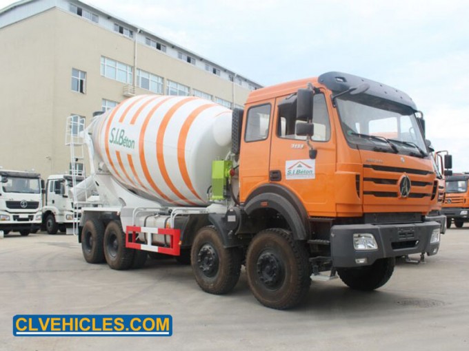 Beiben 16 Cbm Concrete Mixer Drum Cement Mixer Truck Image1