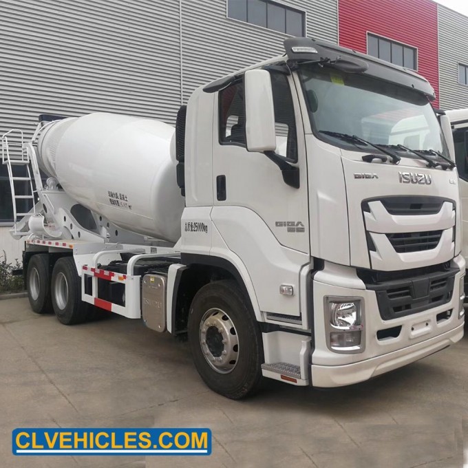 Isuzu 6*4 8cubic 10cbm Concrete Mixer Truck Image1
