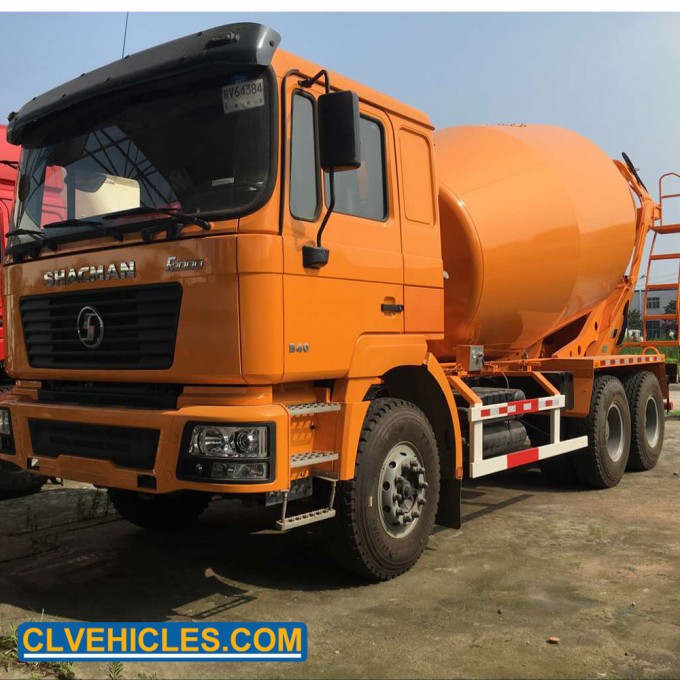 10cbm Shacman F2000 340HP Cement Mixer Truck Concre Image1