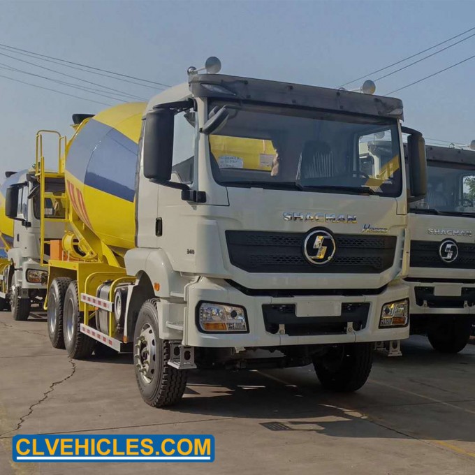 10cbm Rhd 336HP Shacman Concrete Mix Truck Concrete Mixer Image1