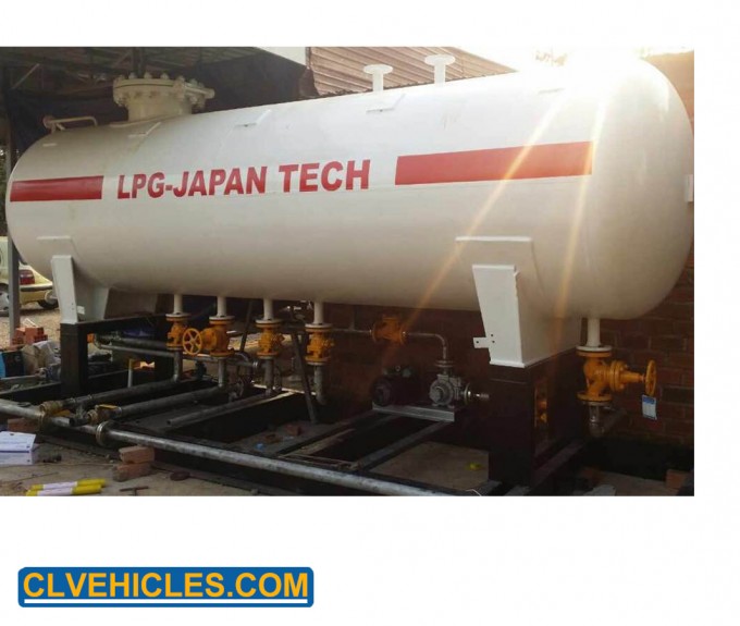 Pressure Vessel 60cbm Gas Station LPG Skid Station LPG Station LPG Filling Plant Image1