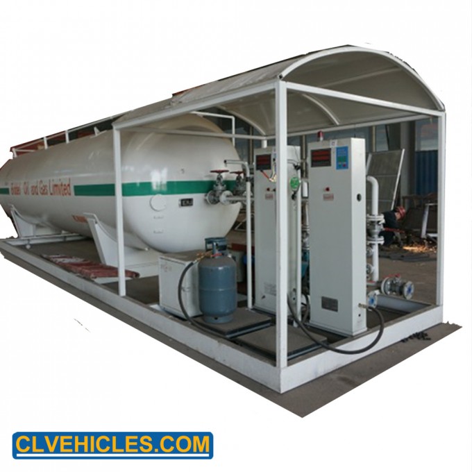 Chengli 25000L High Pressure Mobile LPG Filling Skid Cooking Gas Filling Station for Nigeria Image1