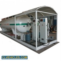 Chengli 25000L High Pressure Mobile LPG Filling Skid Cooking Gas Filling Station for Nigeria