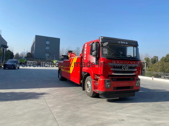 Iveco Hongyan 2axles 16t Boom Integrated Tow Truck Image1